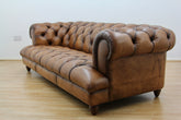 Bespoke Drummond Grand In Buffalo Leather Hand Antique Brown